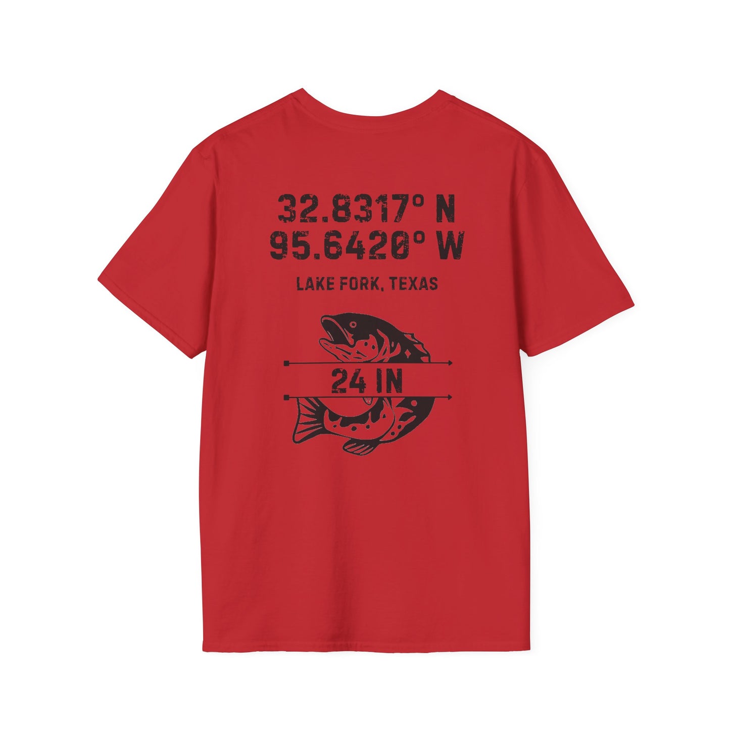 Personalized Lake Fork Fishing T-Shirt β Custom Angler Gift