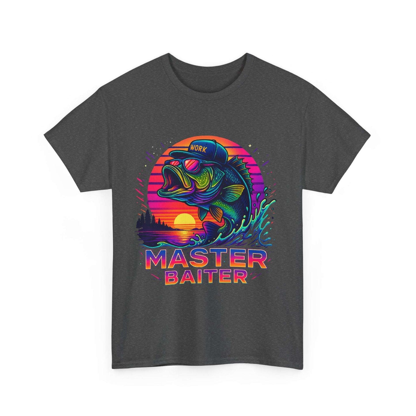 Colorful Master Baiter Tee for Men β Funny Fishing Shirt for Summer