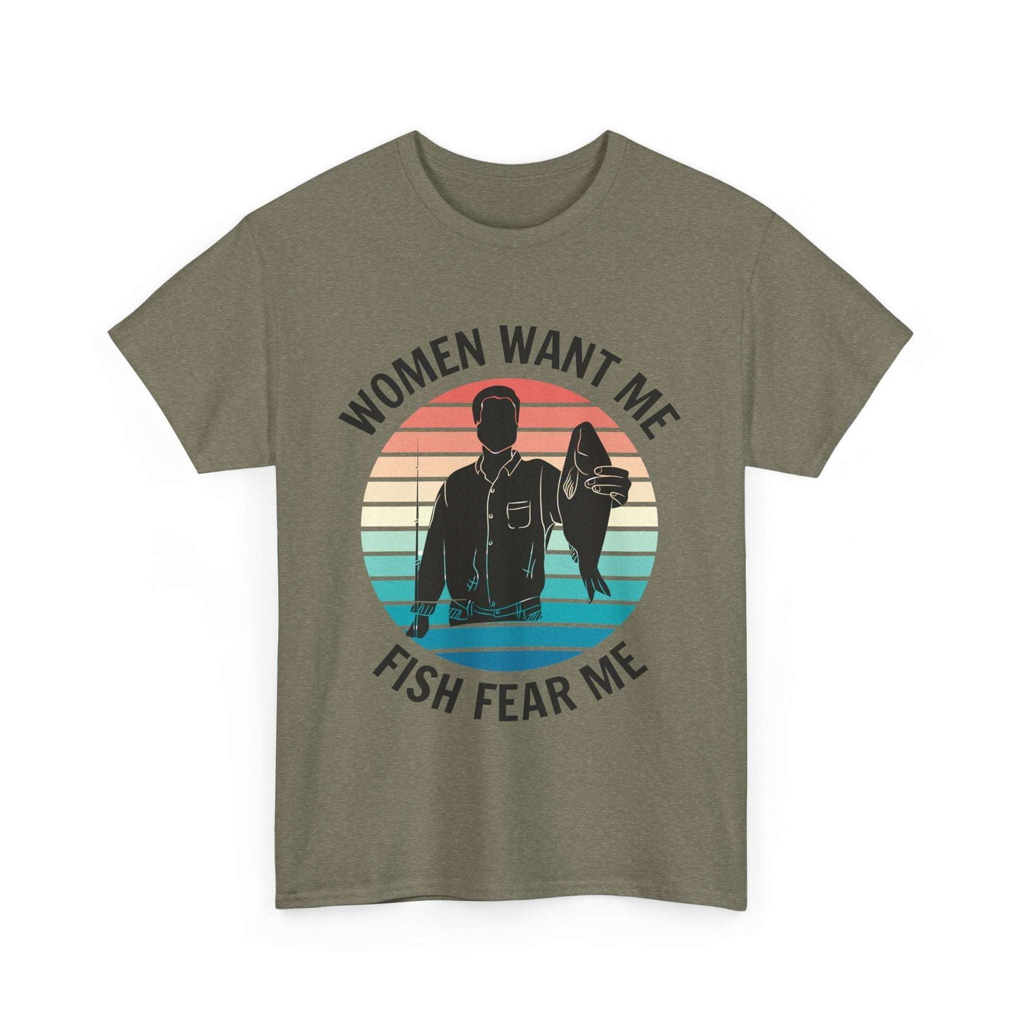 Retro Fishing Humor T-Shirt for Men – Fun Gift for Dads, Anglers & Outdoor Adventures