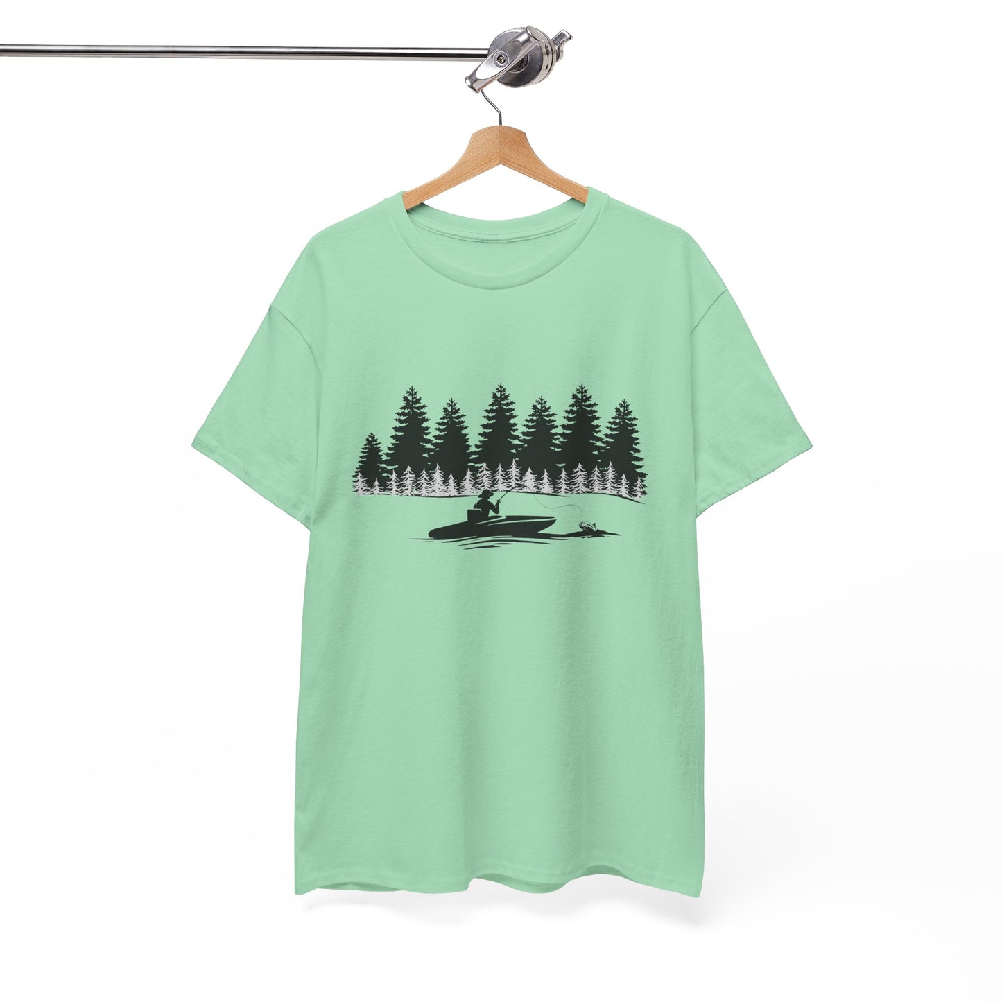 Nature Lover Men's Cotton Tee – Outdoor Adventure Shirt, Camping & Hiking Gift, Eco-Friendly Casual Wear