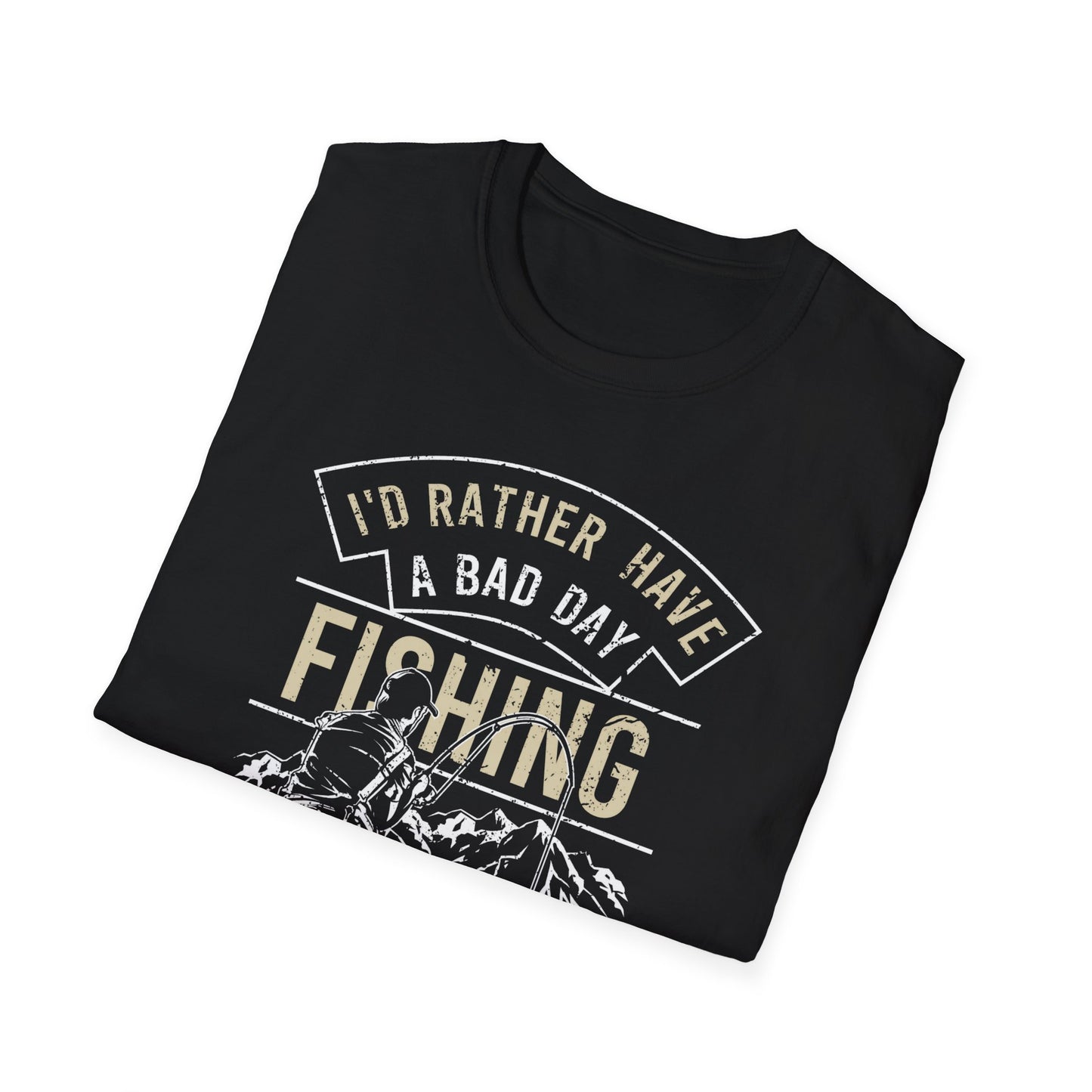 Funny Fishing T-Shirt – Unisex Angler Tee | Humorous Gift for Fishermen & Outdoor Trips