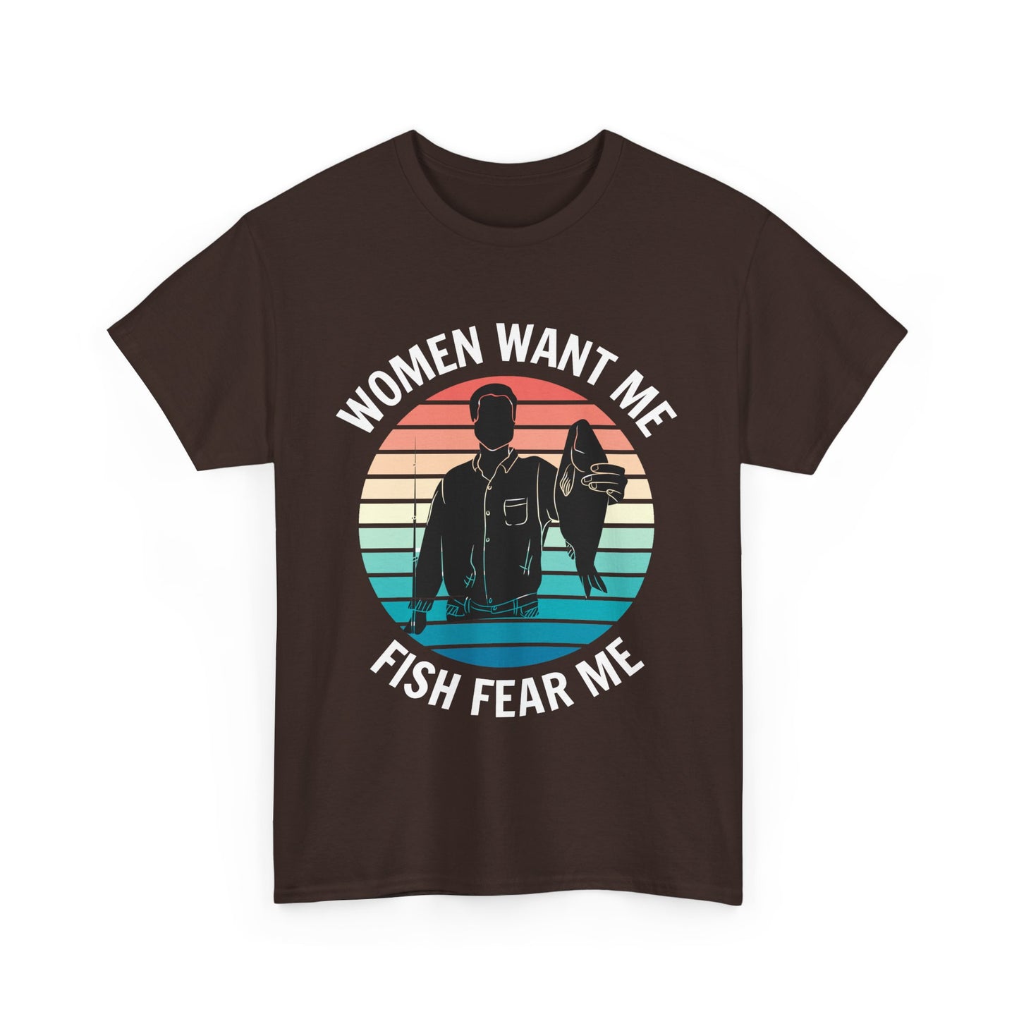 Retro Fishing Humor T-Shirt for Men – Fun Gift for Dads, Anglers & Outdoor Adventures