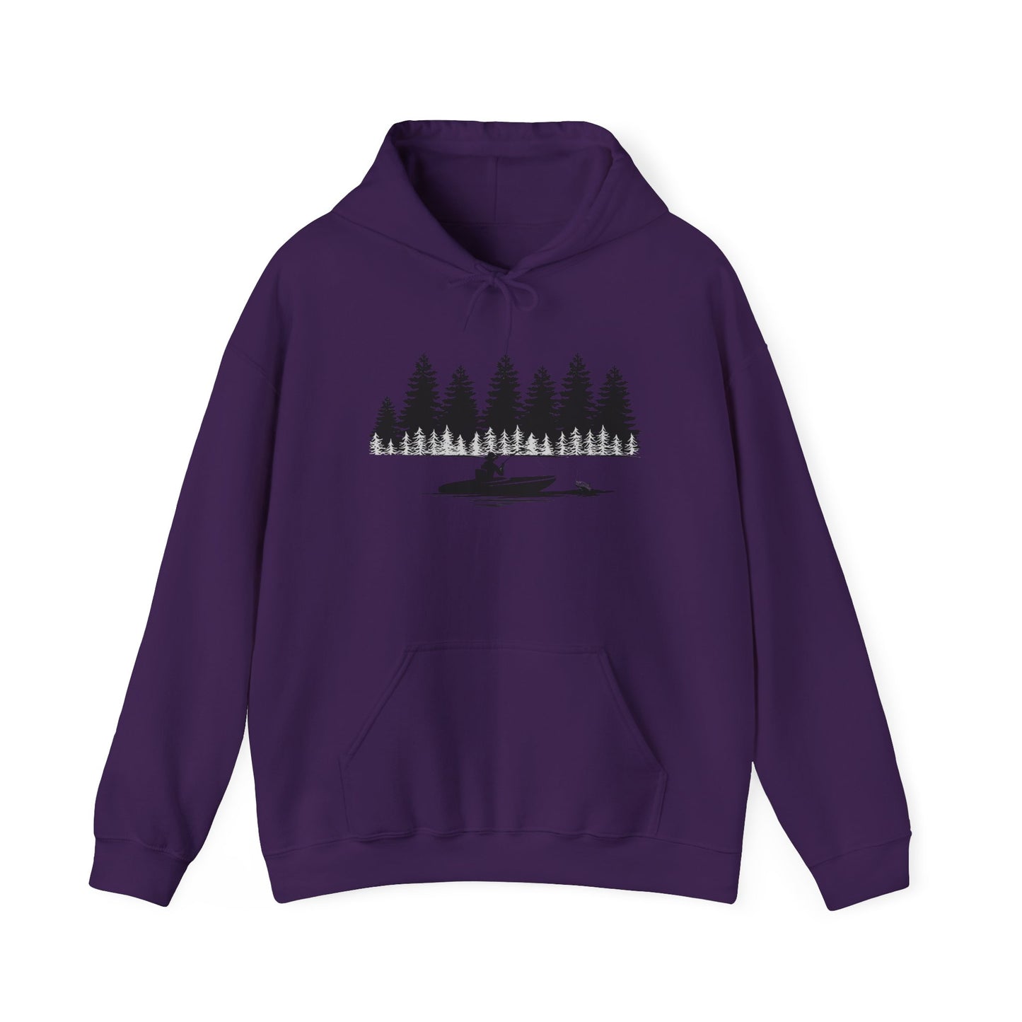 Nature Lover Men's Hoodie – Cozy Forest Sweatshirt for Camping & Hiking