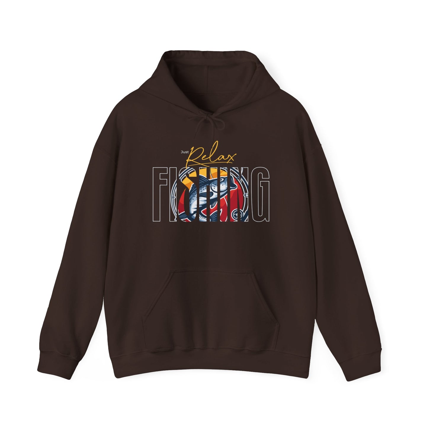 Fishing Vibes Men's Hoodie – Outdoor Sweatshirt for Anglers, Adventure Gift for Fishing Lovers