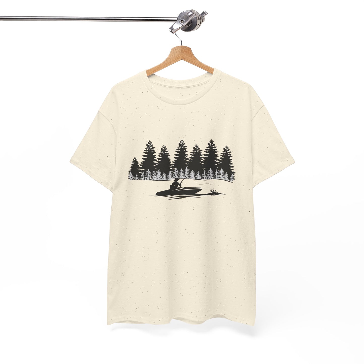Nature Lover Men's Cotton Tee – Outdoor Adventure Shirt, Camping & Hiking Gift, Eco-Friendly Casual Wear
