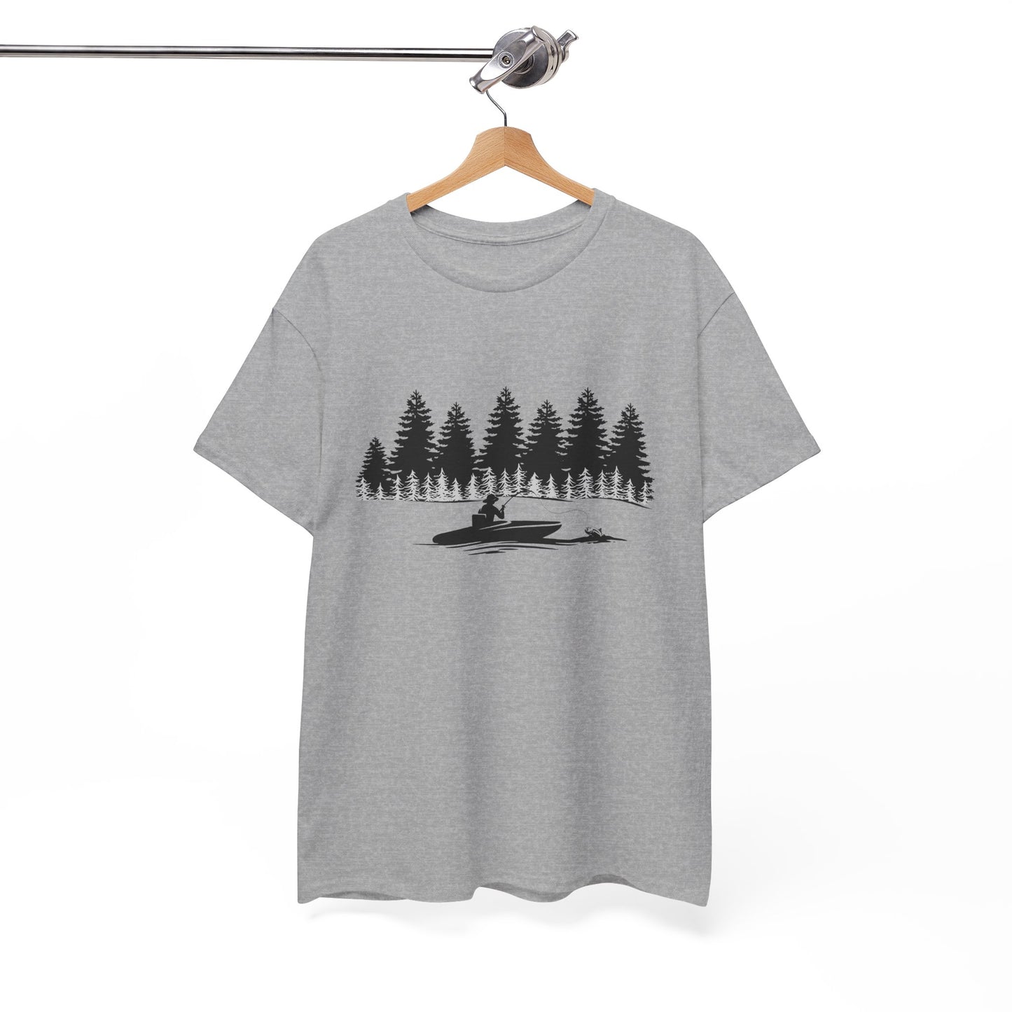 Nature Lover Men's Cotton Tee – Outdoor Adventure Shirt, Camping & Hiking Gift, Eco-Friendly Casual Wear