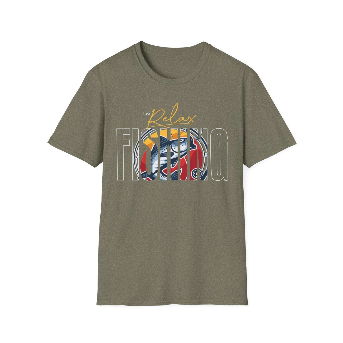 Relaxed Fishing T-Shirt β Unisex Angler Tee | Casual Outdoor Shirt & Gift for Fishing Lovers