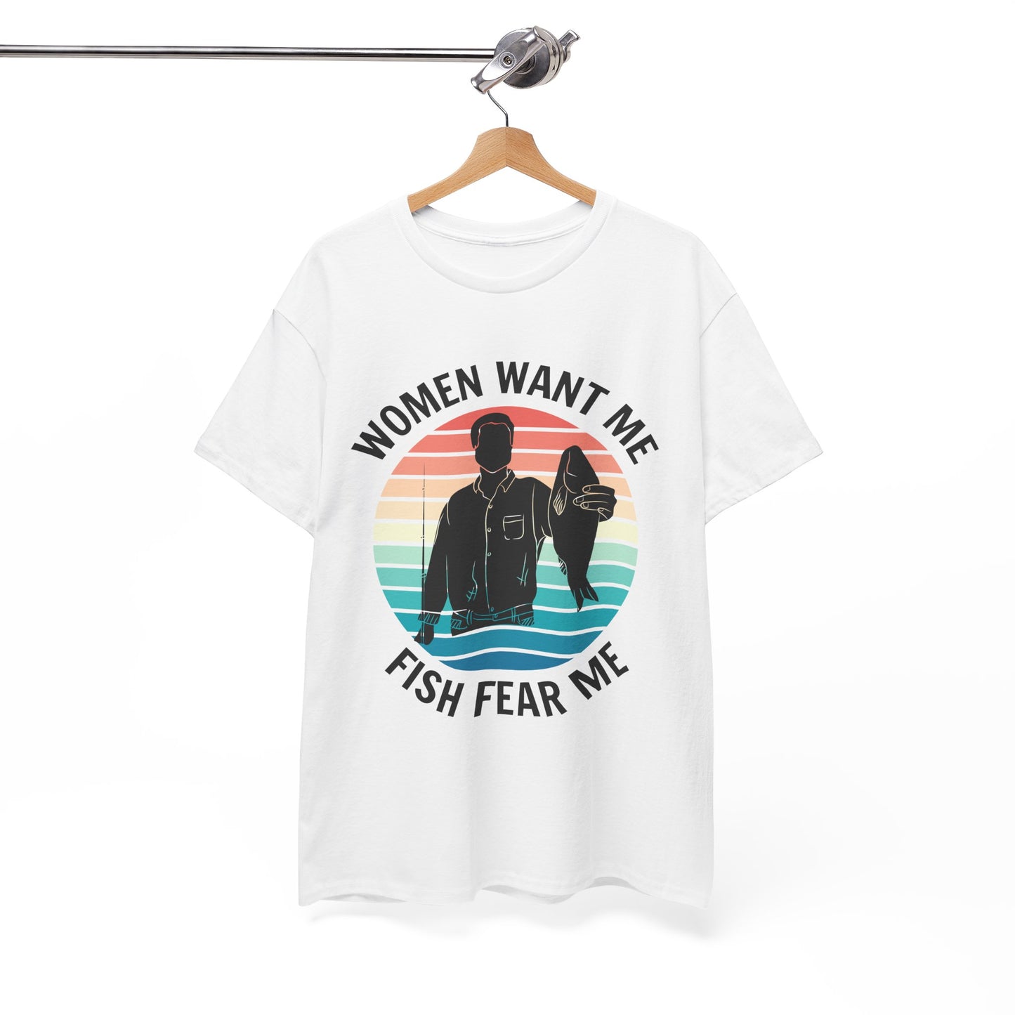 Retro Fishing Humor T-Shirt for Men – Fun Gift for Dads, Anglers & Outdoor Adventures