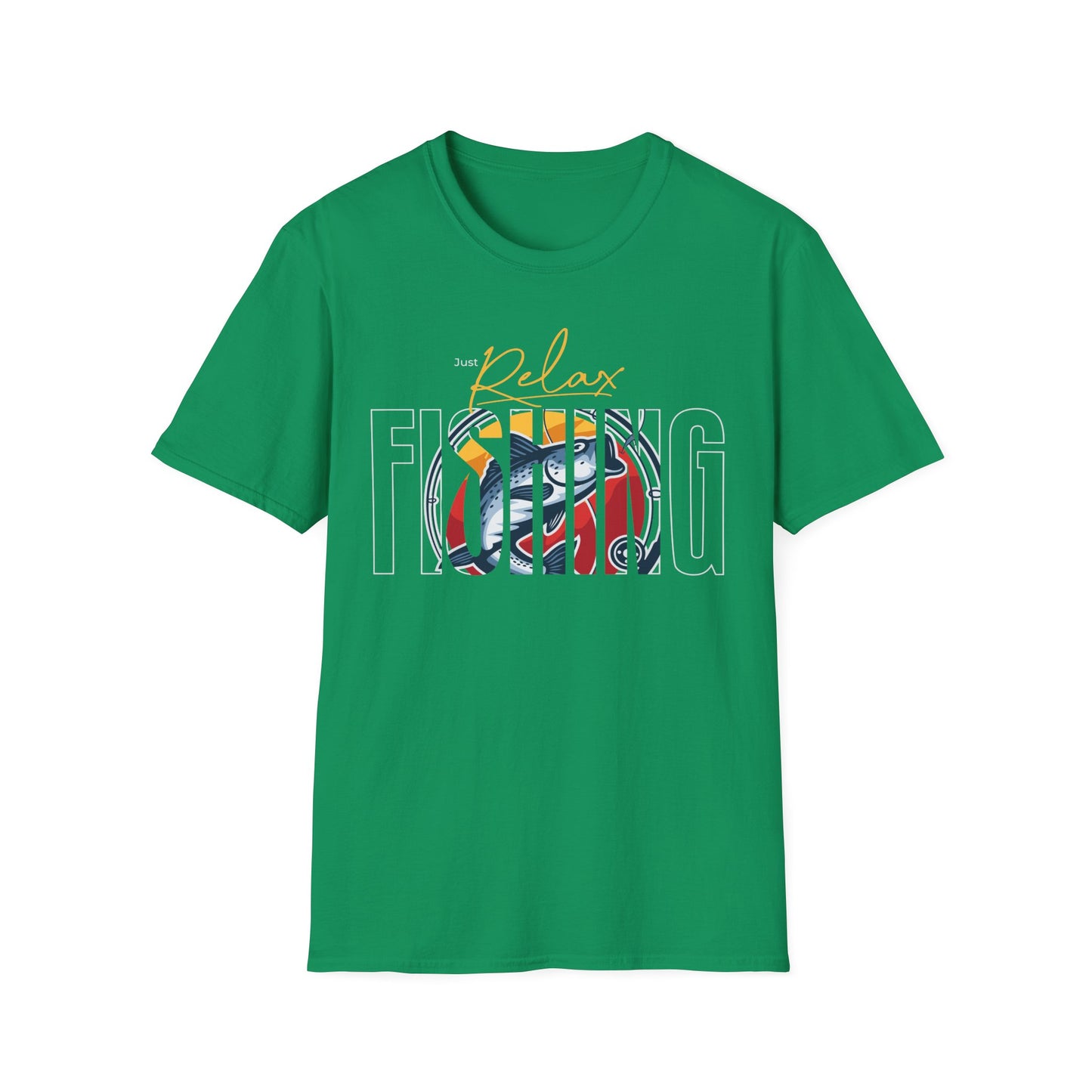 Relaxed Fishing T-Shirt for Men β Casual Outdoor Tee & Gift for Dads and Anglers