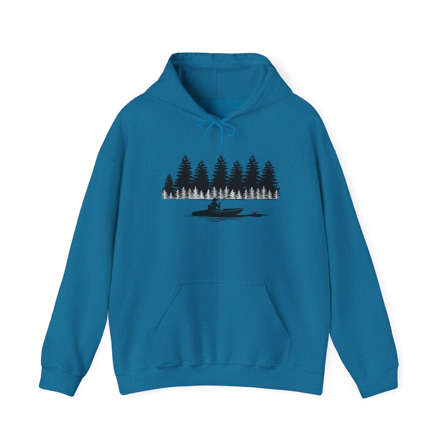 Nature Lover Men's Hoodie – Cozy Forest Sweatshirt for Camping & Hiking