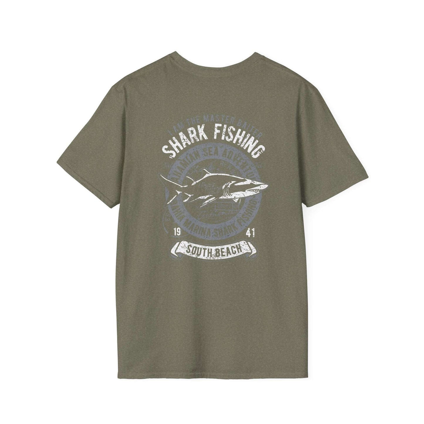 Shark Fishing T-Shirt β Unique Ocean Lover Tee | Gift for Fishermen & Summer Beachwear