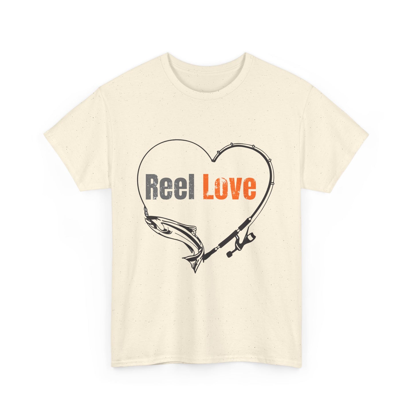 Reel Love Fishing T-Shirt for Men – Funny Gift for Anglers & Dads