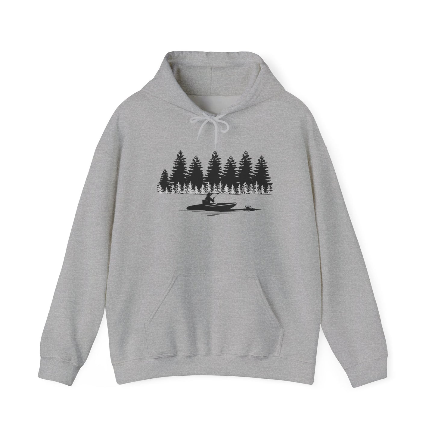 Nature Lover Men's Hoodie – Cozy Forest Sweatshirt for Camping & Hiking
