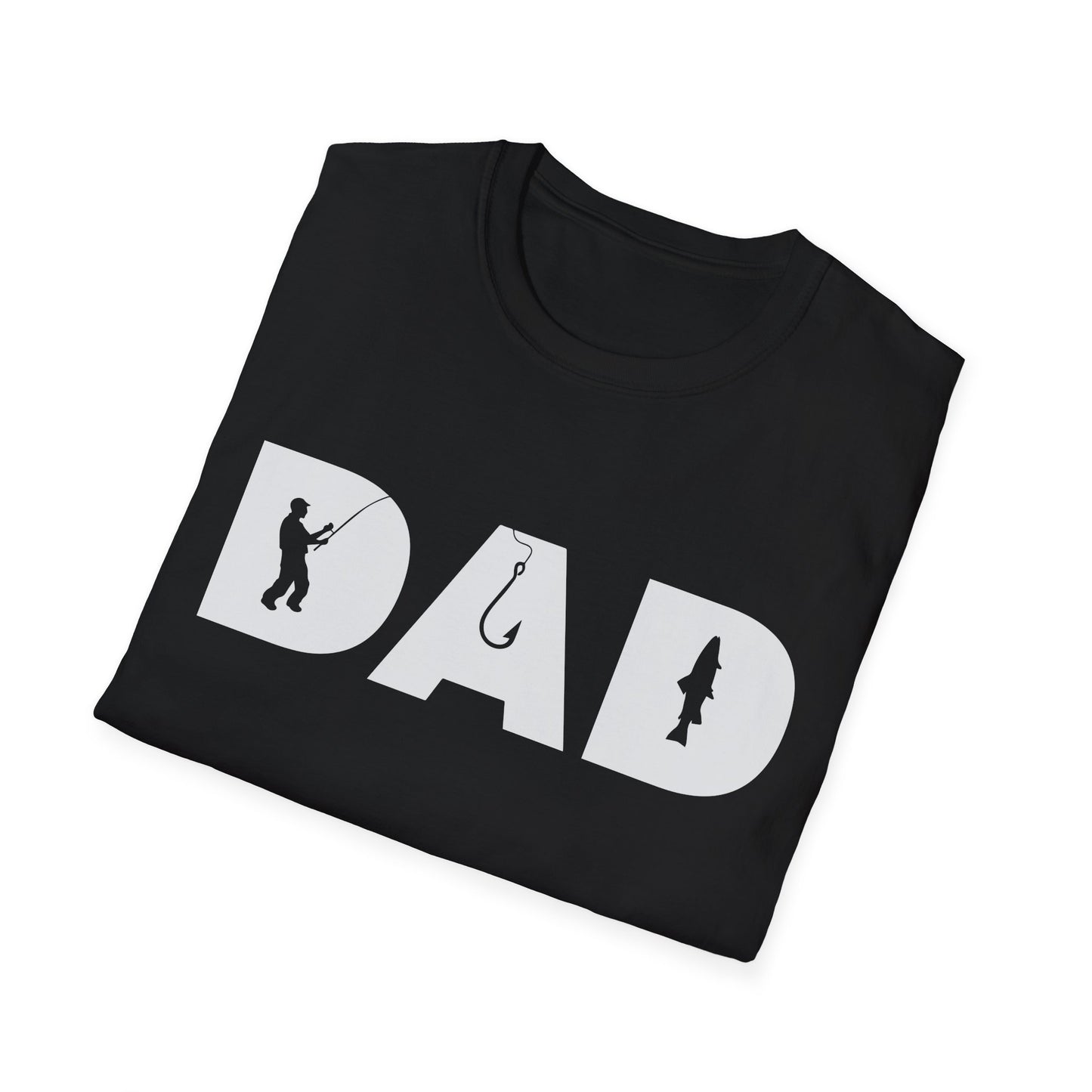 Fishing Dad T-Shirt – Unisex Outdoor Tee & Father’s Day Gift | Casual Shirt for Family Trips