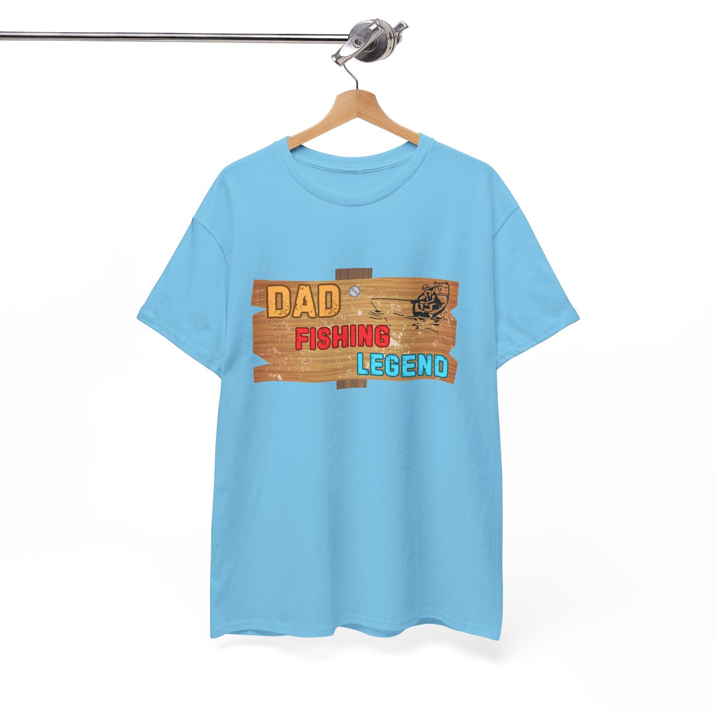 Fishing Legend Dad T-Shirt – Men’s Tee for Outdoor & Fishing Lovers