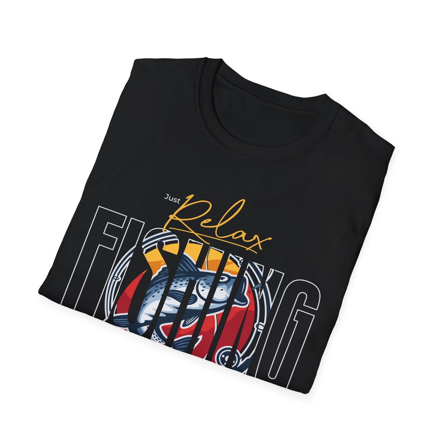 Relaxed Fishing T-Shirt for Men β Casual Outdoor Tee & Gift for Dads and Anglers