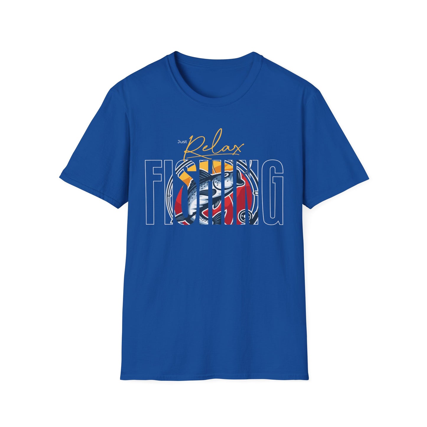 Relaxed Fishing T-Shirt for Men β Casual Outdoor Tee & Gift for Dads and Anglers