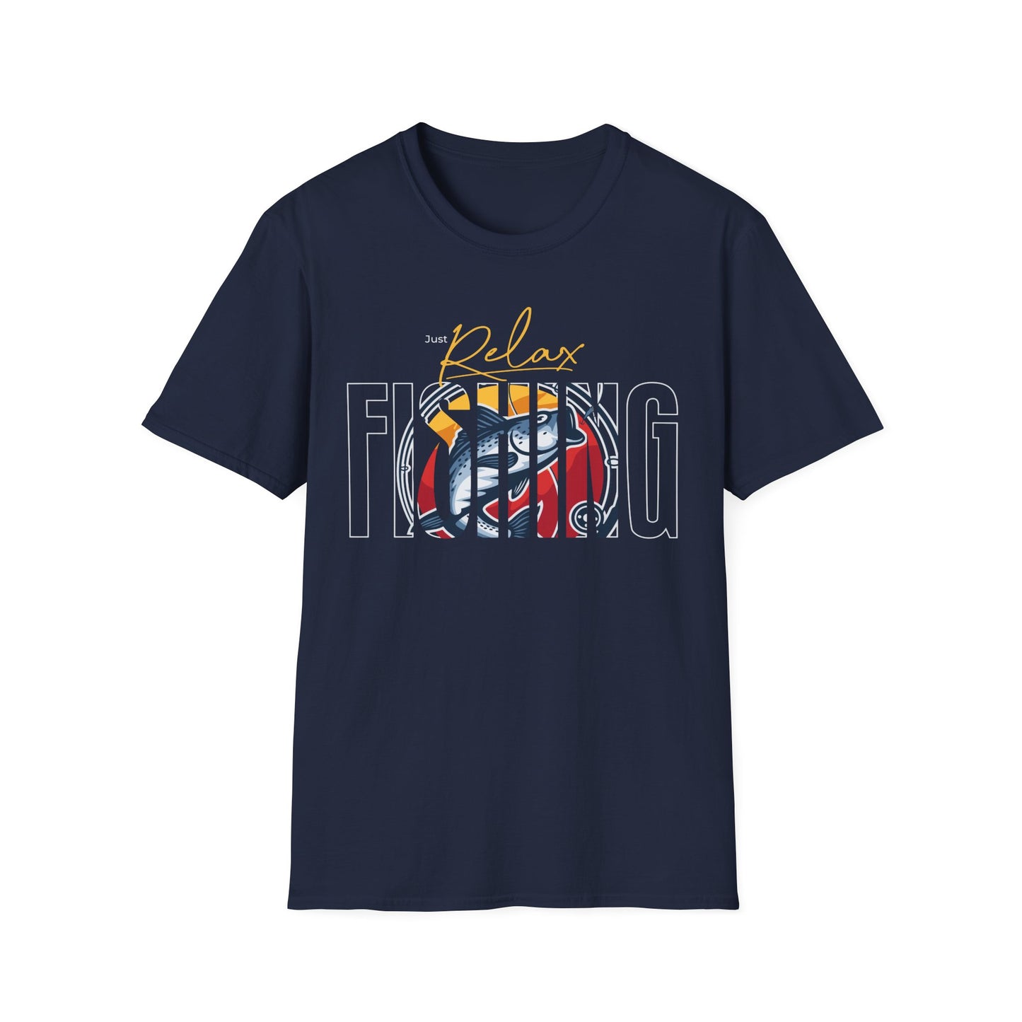 Relaxed Fishing T-Shirt for Men β Casual Outdoor Tee & Gift for Dads and Anglers