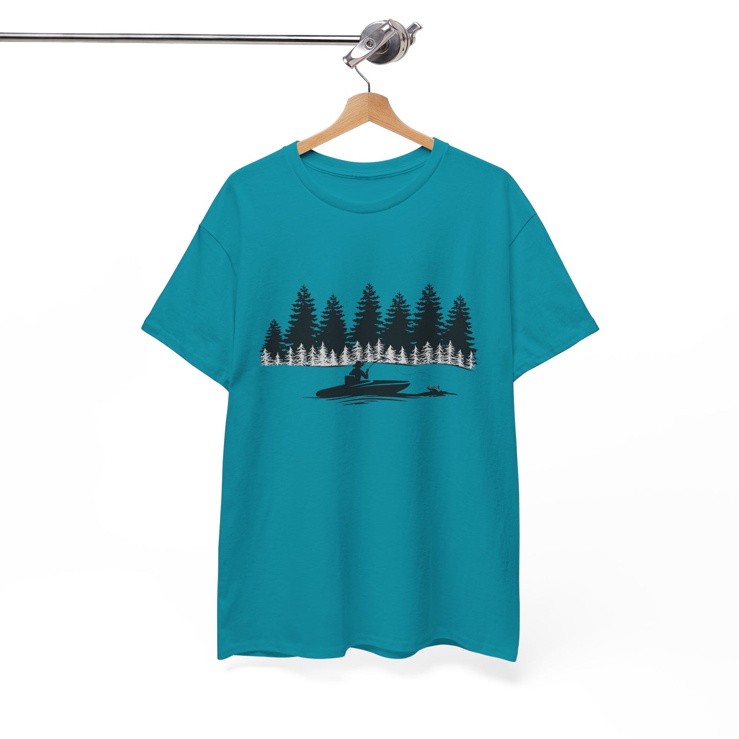 Nature Lover Men's Cotton Tee – Outdoor Adventure Shirt, Camping & Hiking Gift, Eco-Friendly Casual Wear