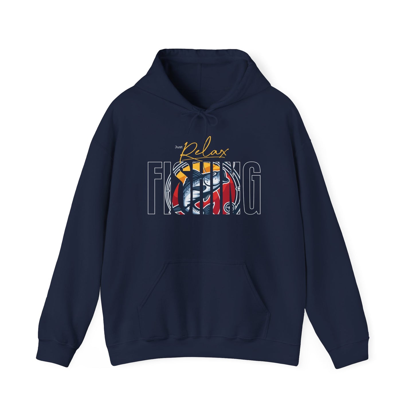 Fishing Vibes Men's Hoodie – Outdoor Sweatshirt for Anglers, Adventure Gift for Fishing Lovers