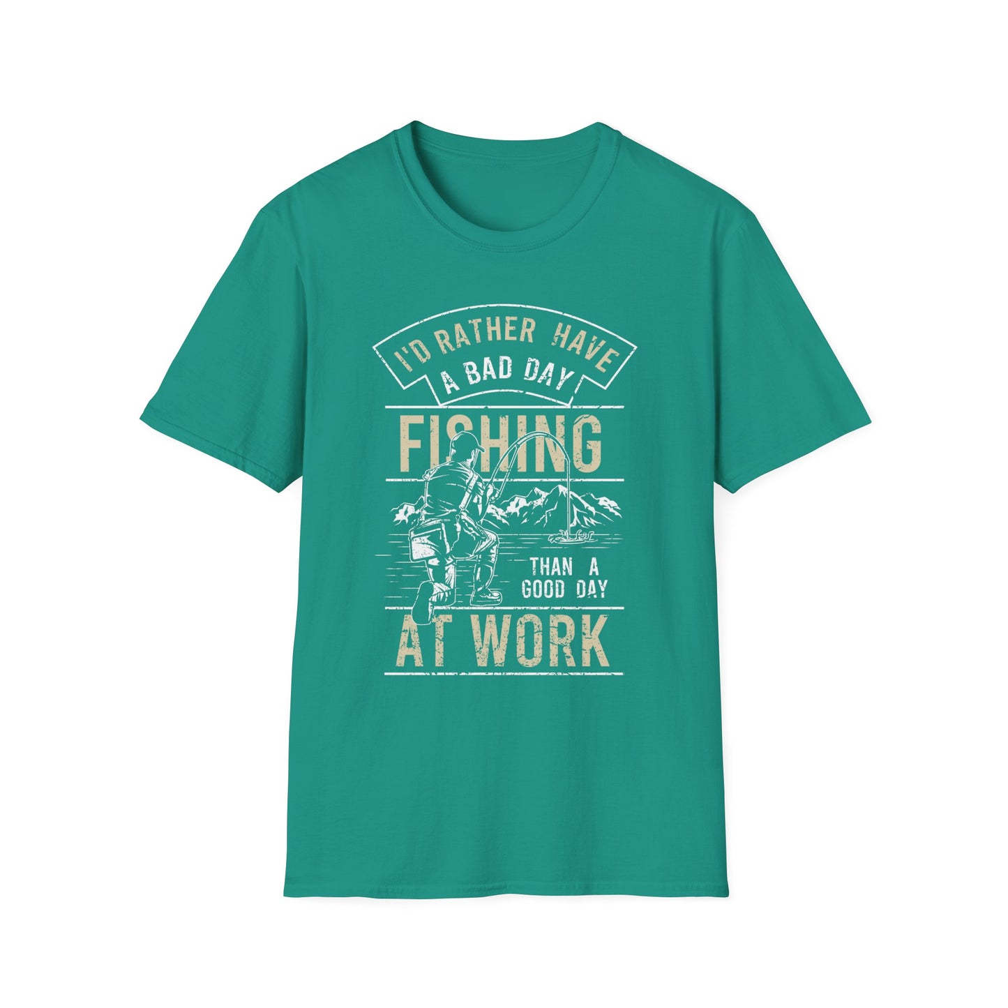 Funny Fishing T-Shirt – Unisex Angler Tee | Humorous Gift for Fishermen & Outdoor Trips