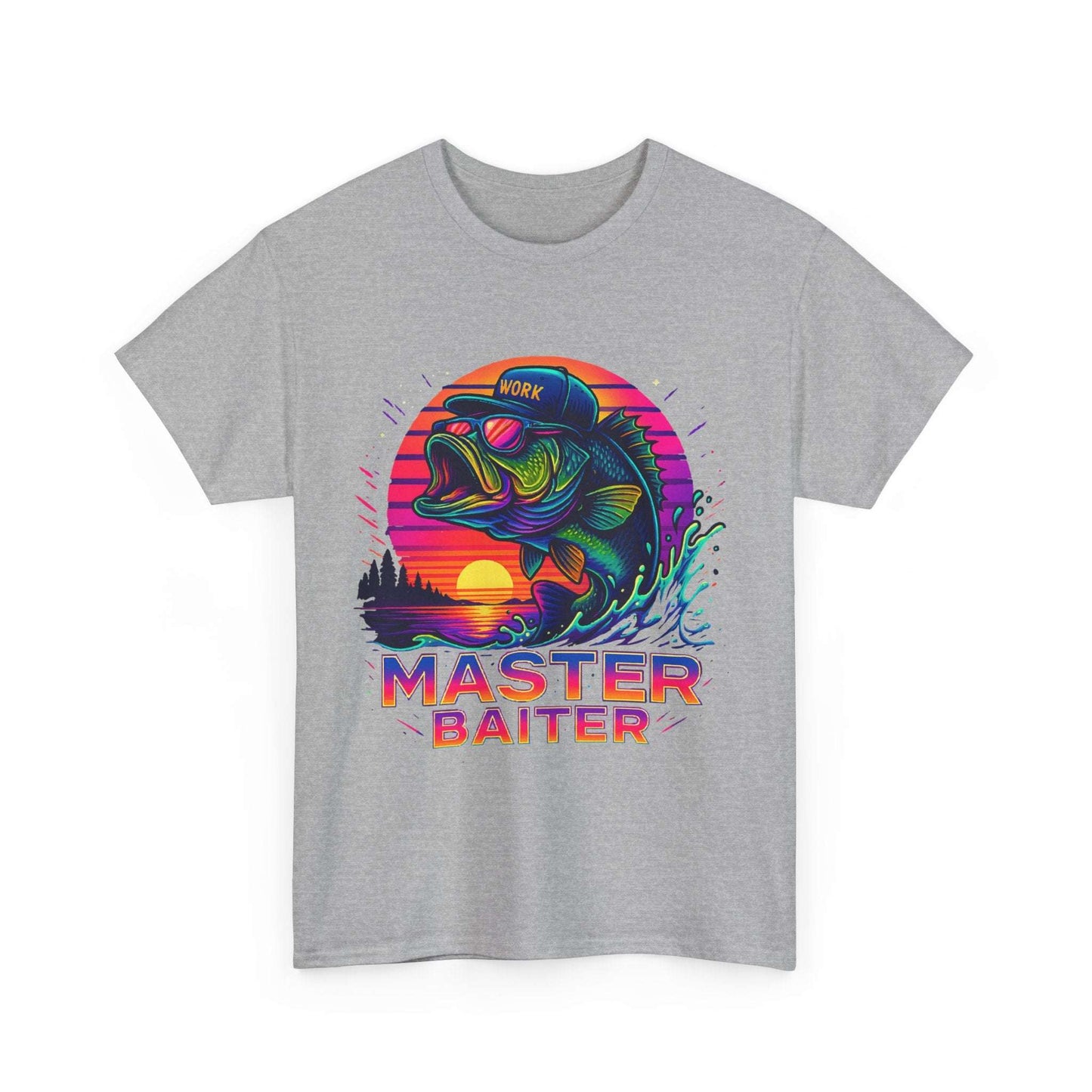 Colorful Master Baiter Tee for Men β Funny Fishing Shirt for Summer