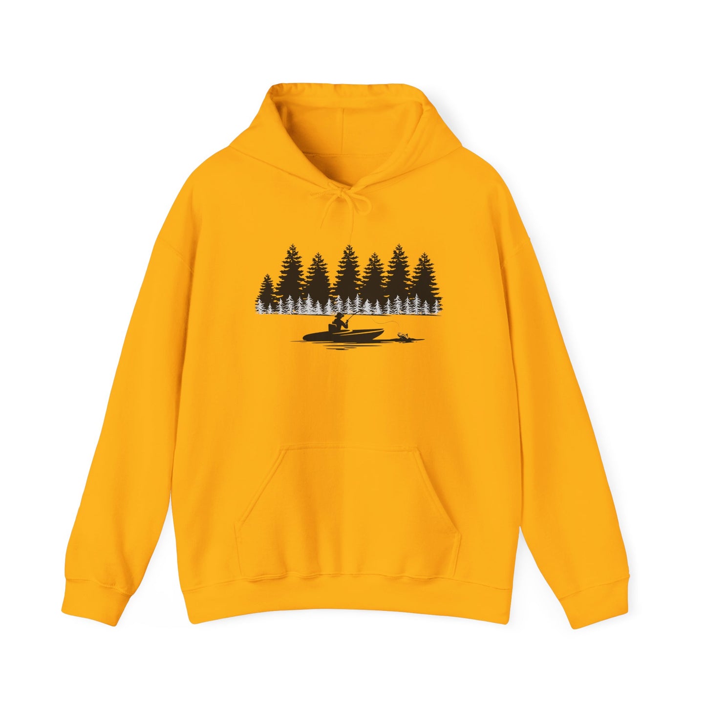 Nature Lover Men's Hoodie – Cozy Forest Sweatshirt for Camping & Hiking