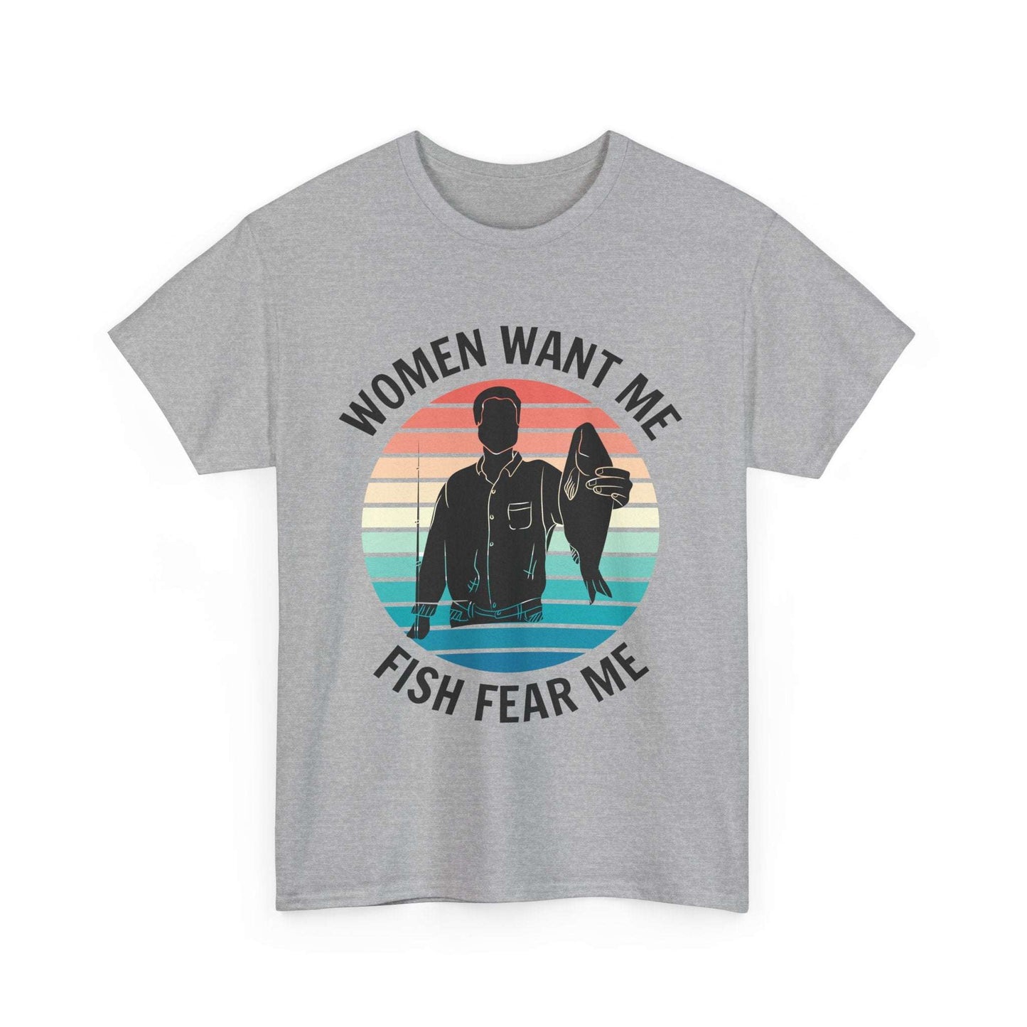 Retro Fishing Humor T-Shirt for Men – Fun Gift for Dads, Anglers & Outdoor Adventures