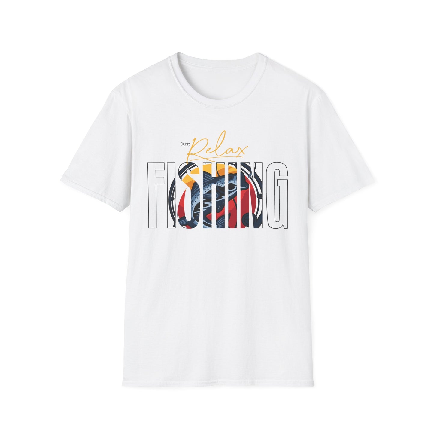 Relaxed Fishing T-Shirt for Men β Casual Outdoor Tee & Gift for Dads and Anglers