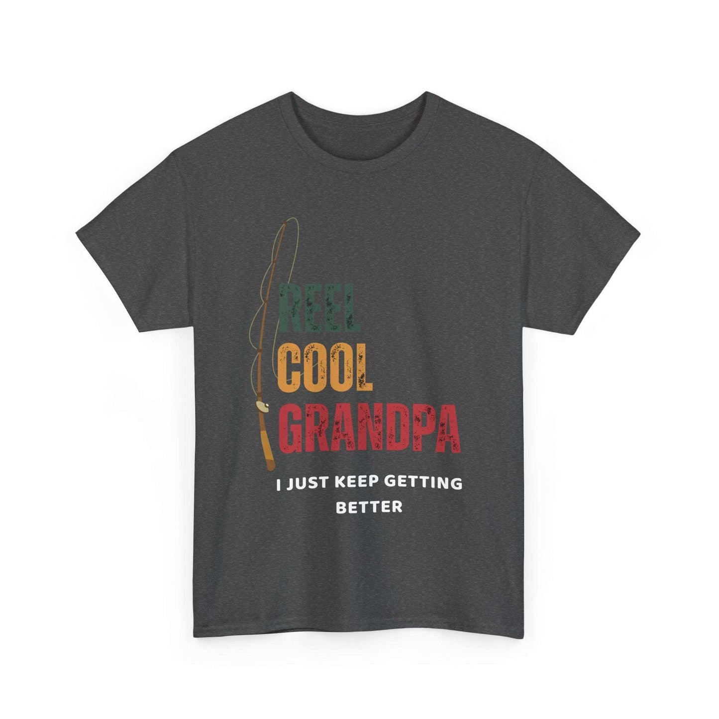 Reel Cool Grandpa Fishing Shirt – Funny Gift for Grandpa | Father's Day Tee