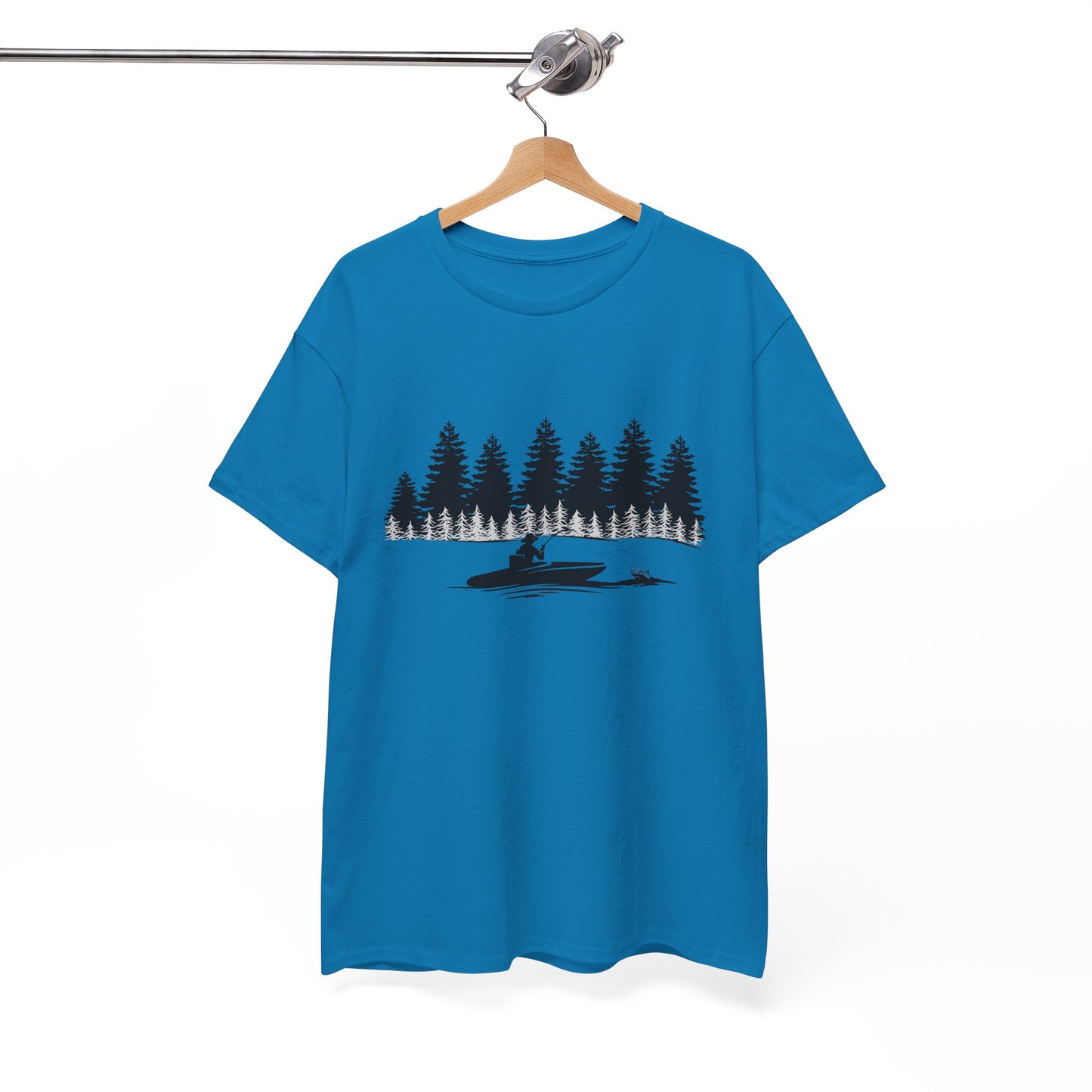 Nature Lover Men's Cotton Tee – Outdoor Adventure Shirt, Camping & Hiking Gift, Eco-Friendly Casual Wear