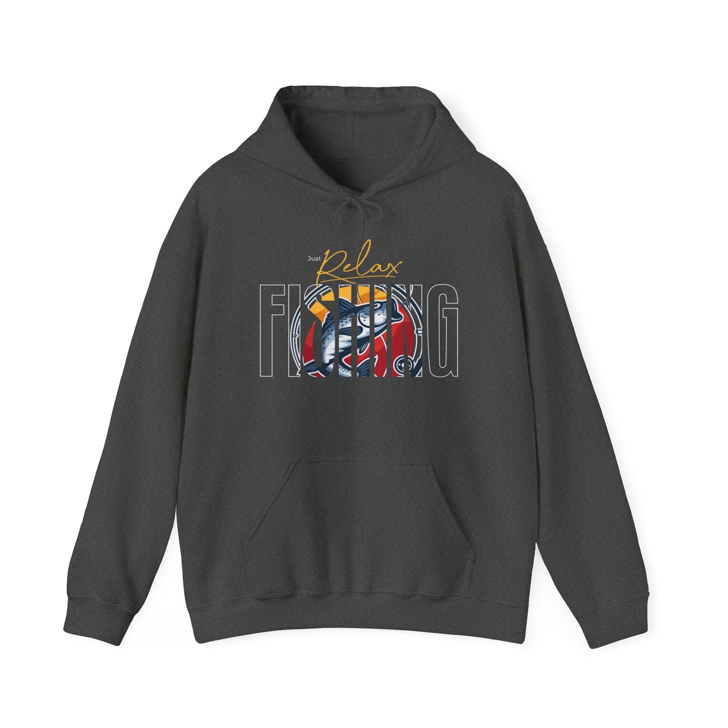 Fishing Vibes Men's Hoodie – Outdoor Sweatshirt for Anglers, Adventure Gift for Fishing Lovers