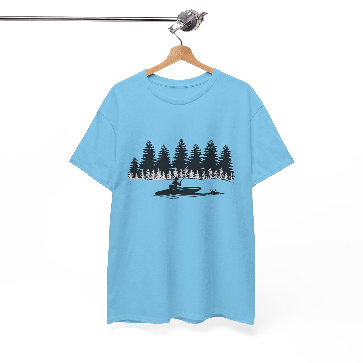 Nature Lover Men's Cotton Tee – Outdoor Adventure Shirt, Camping & Hiking Gift, Eco-Friendly Casual Wear