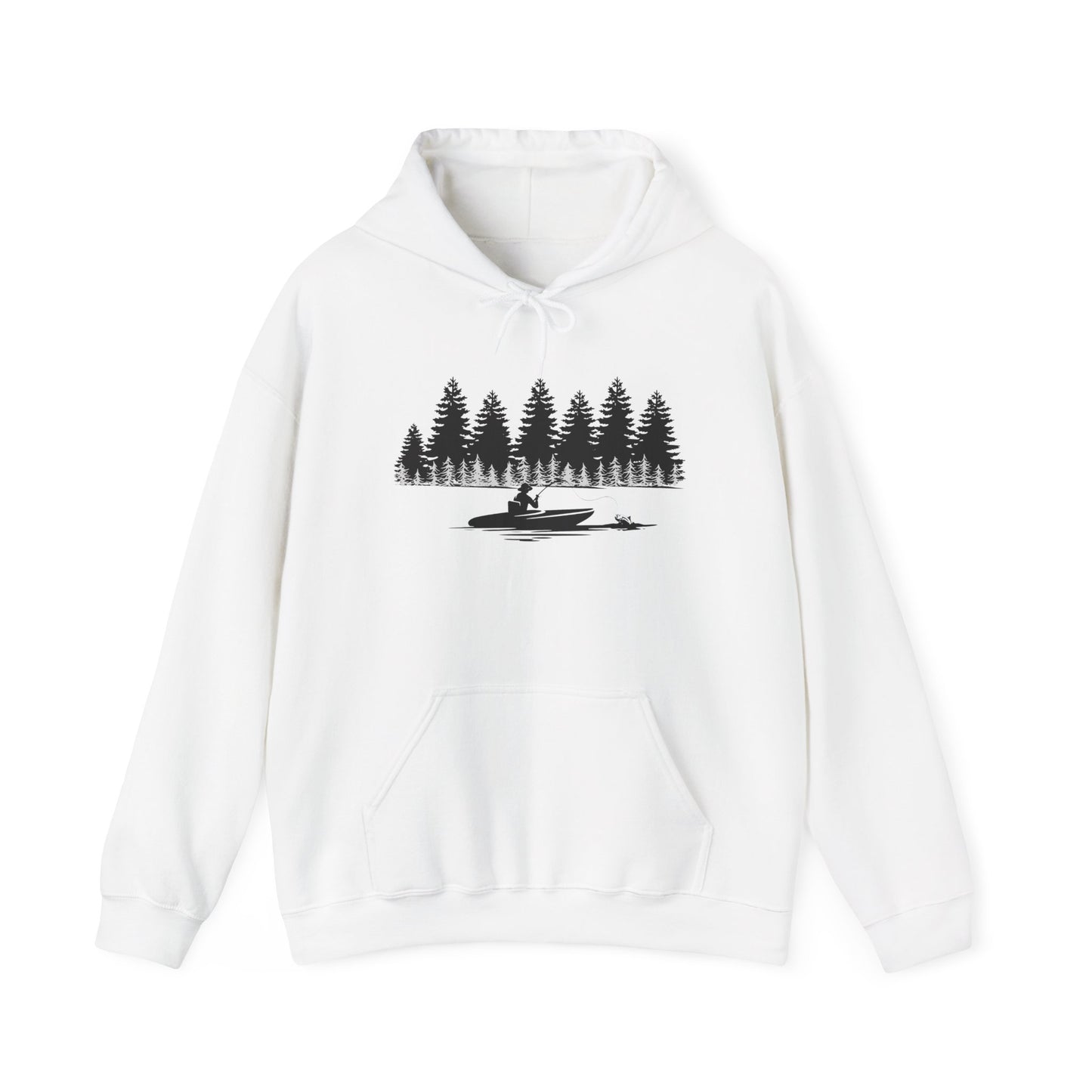Nature Lover Men's Hoodie – Cozy Forest Sweatshirt for Camping & Hiking