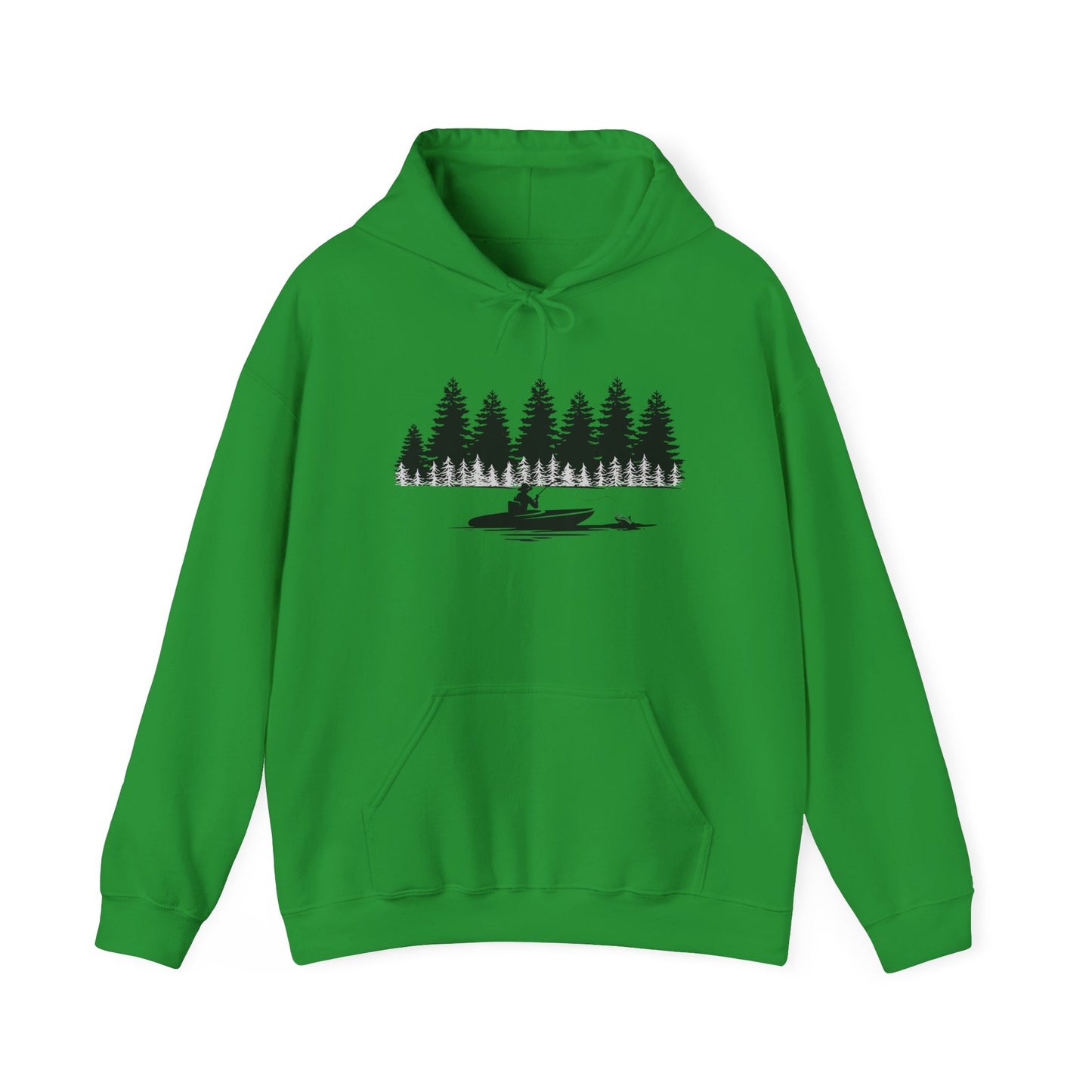 Nature Lover Men's Hoodie – Cozy Forest Sweatshirt for Camping & Hiking