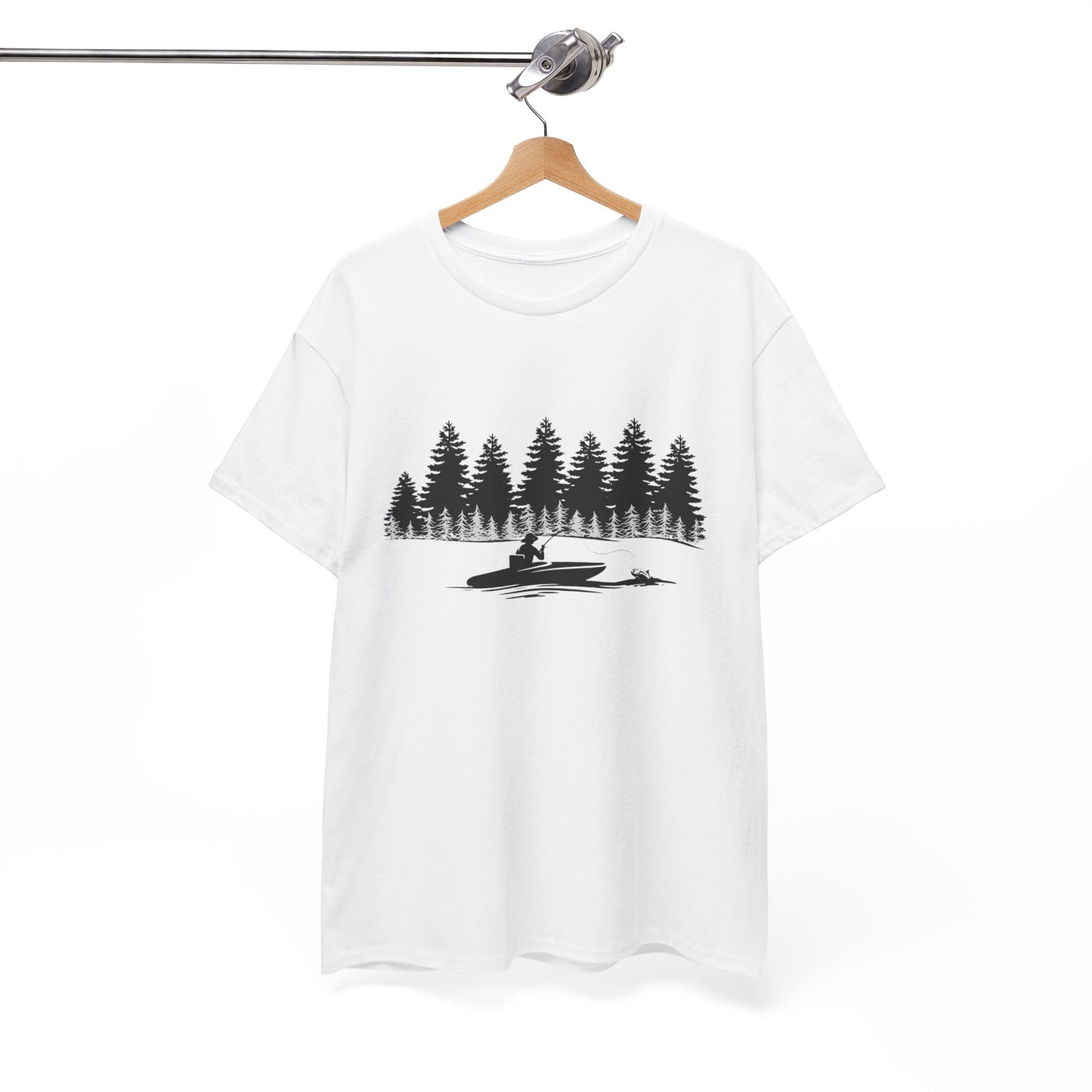 Nature Lover Men's Cotton Tee – Outdoor Adventure Shirt, Camping & Hiking Gift, Eco-Friendly Casual Wear