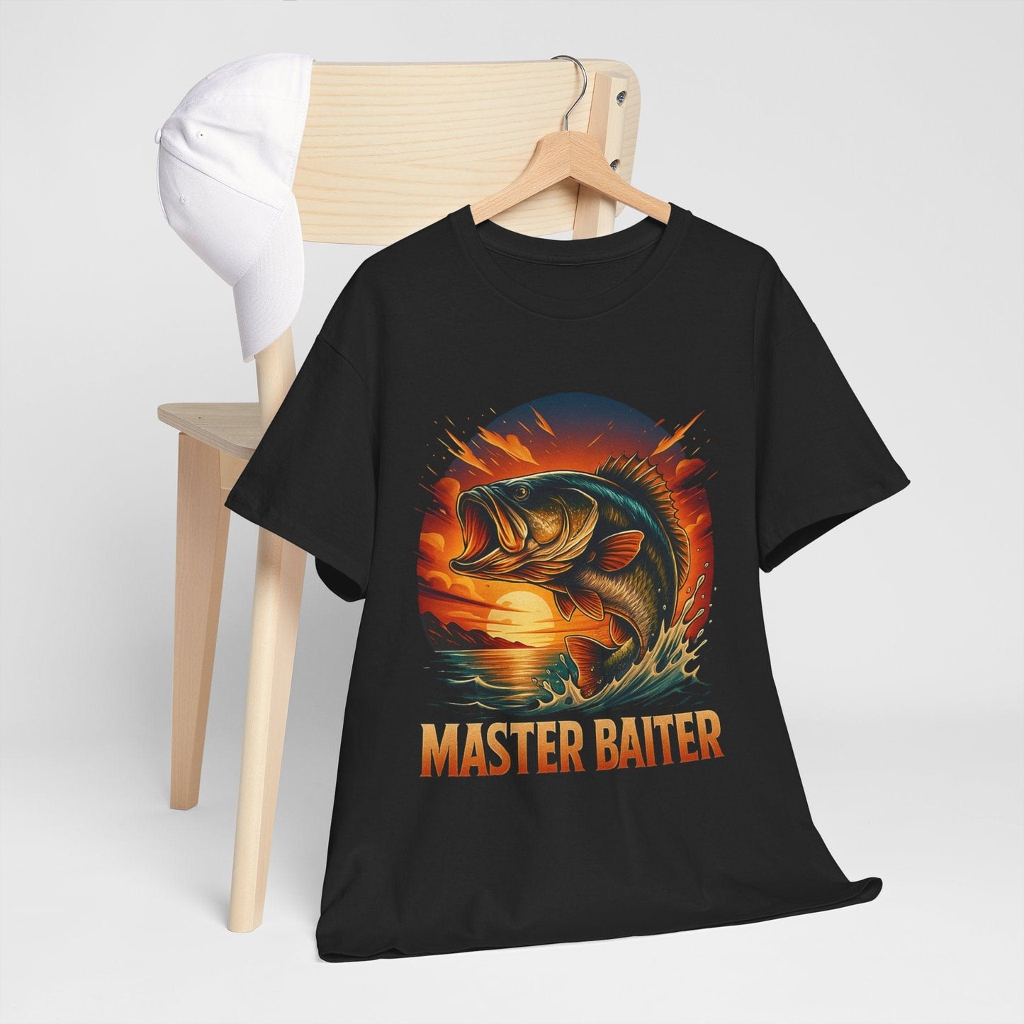 Master Baiter Fishing T-Shirt for Men β Funny Gift for Fishermen & Summer Wear