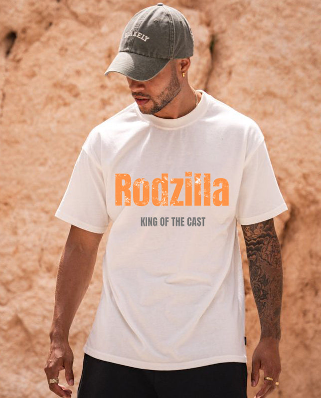 Rodzilla β Funny Fishing T-Shirt for Men | King of the Cast Gift Tee