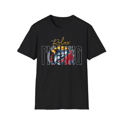 Relaxed Fishing T-Shirt for Men – Casual Outdoor Tee & Gift for Dads and Anglers