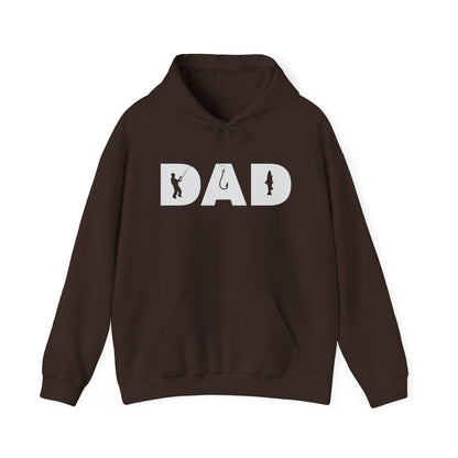 Fisherman Dad Men’s Hoodie – Warm Fishing Sweatshirt for Outdoor & Casual Wear