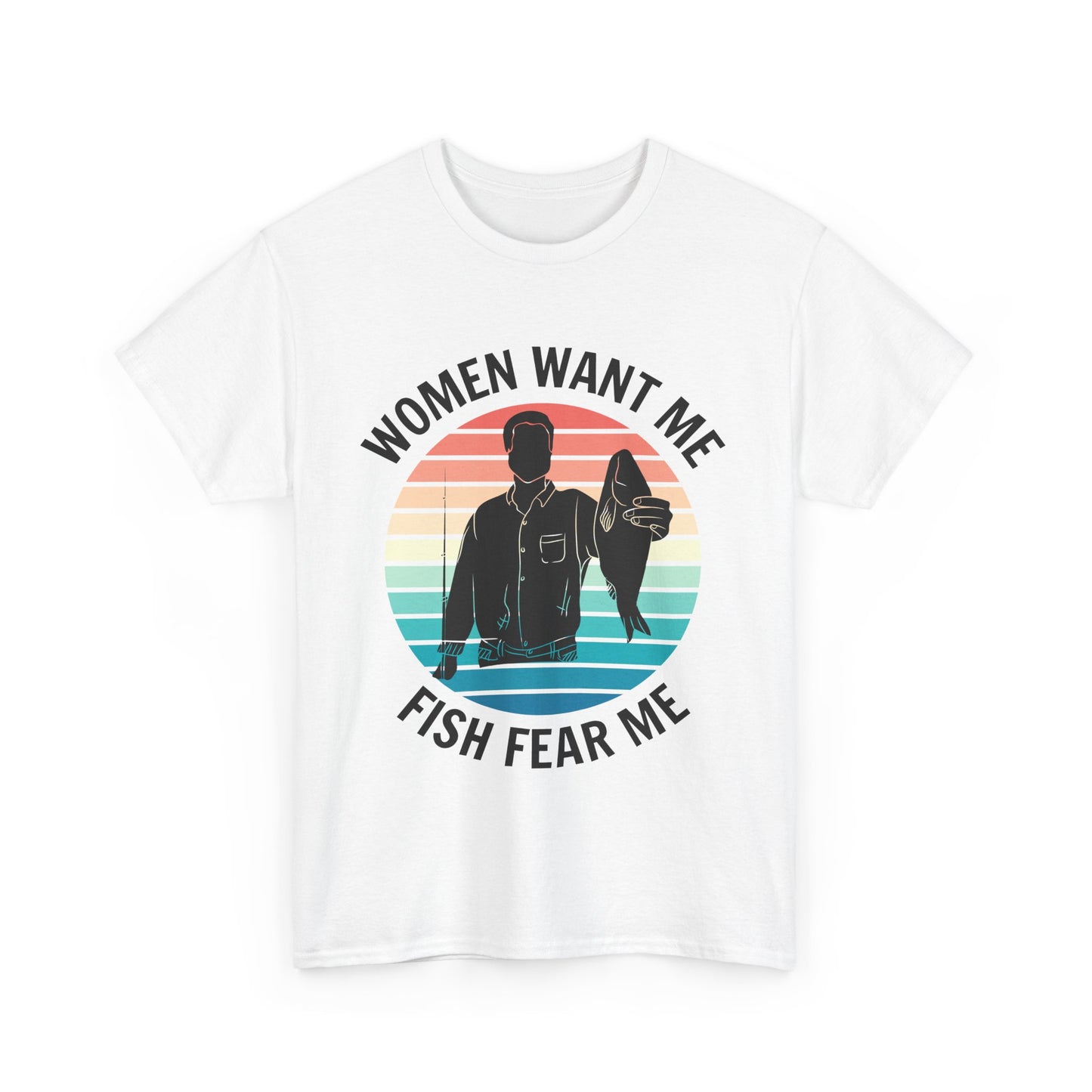 Retro Fishing Humor T-Shirt for Men – Fun Gift for Dads, Anglers & Outdoor Adventures