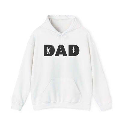 Fisherman Dad Men’s Hoodie – Warm Fishing Sweatshirt for Outdoor & Casual Wear