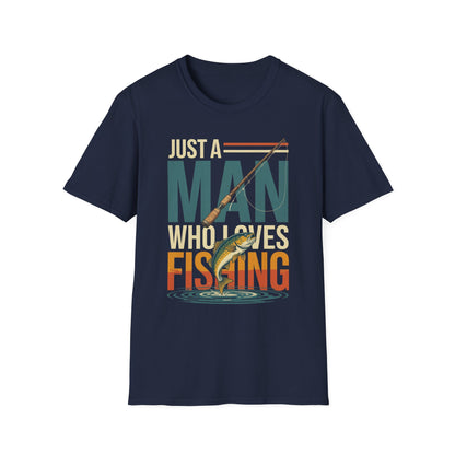 Men's Fishing T-Shirt – Outdoor Weekend Shirt & Gift for Dad