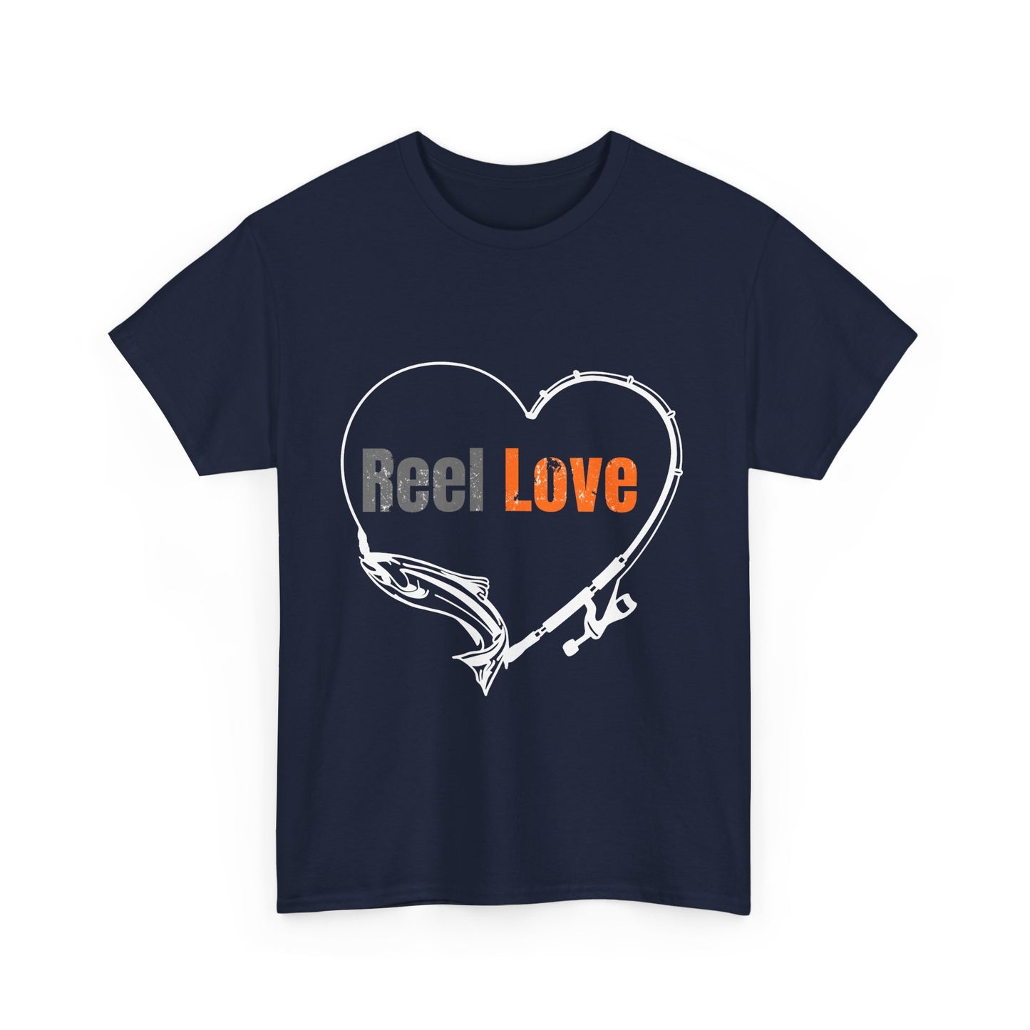 Reel Love Fishing T-Shirt for Men – Funny Gift for Anglers & Dads