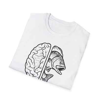 Think Like a Fish T-Shirt – Funny Graphic Tee for Fishing Lovers & Casual Wear