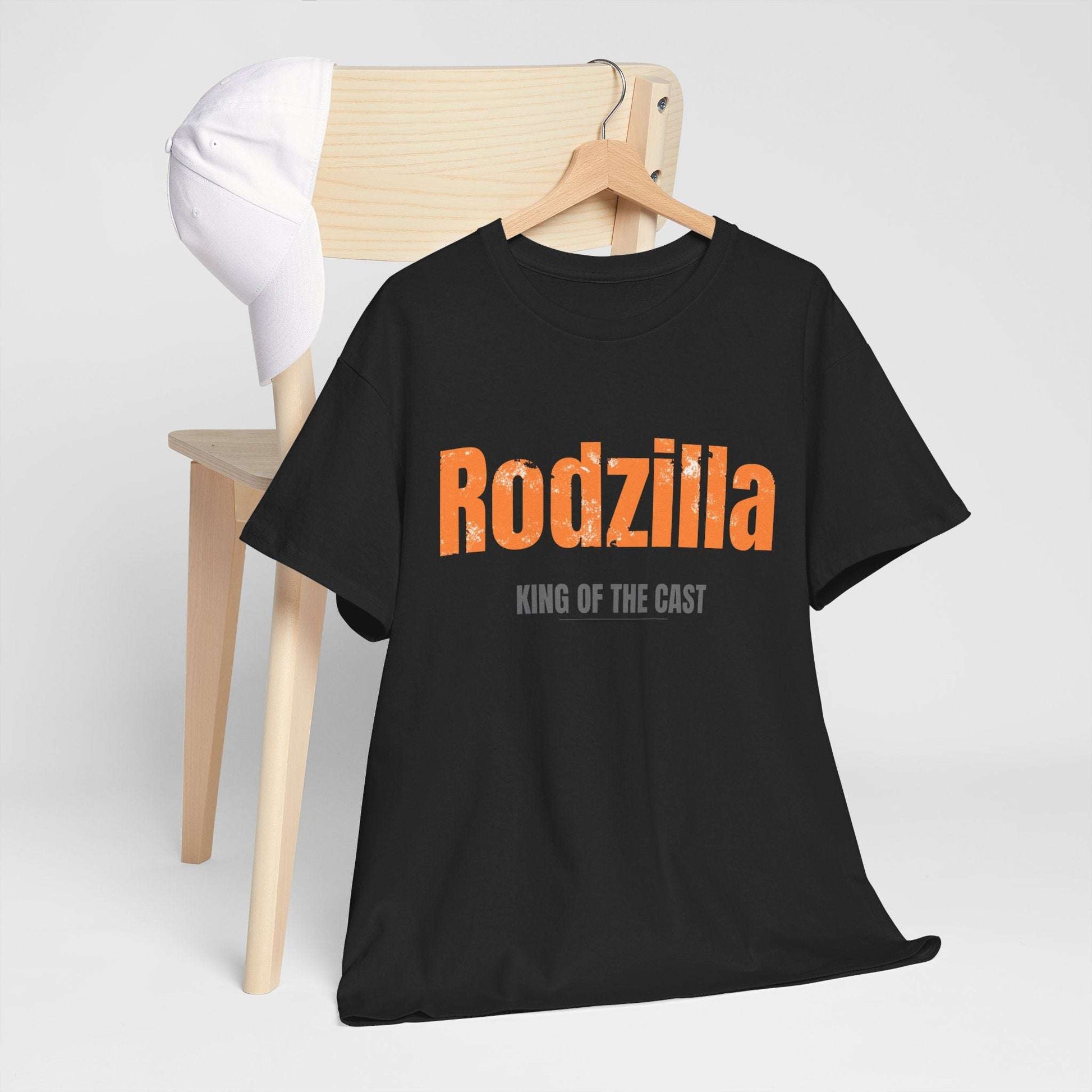 Rodzilla – Funny Fishing T-Shirt for Men | King of the Cast Gift Tee