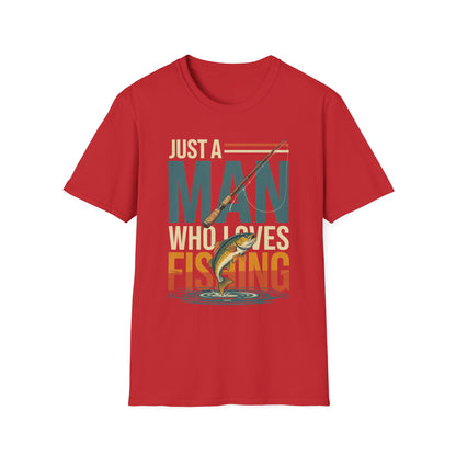 Men's Fishing T-Shirt – Outdoor Weekend Shirt & Gift for Dad