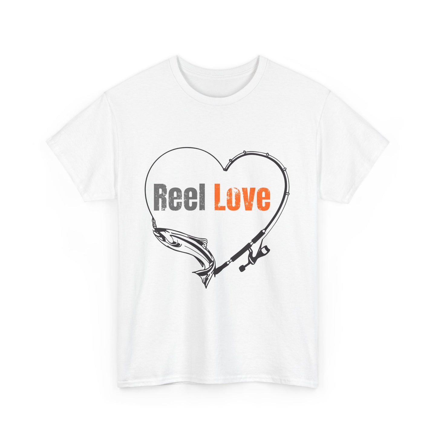 Reel Love Fishing T-Shirt for Men – Funny Gift for Anglers & Dads