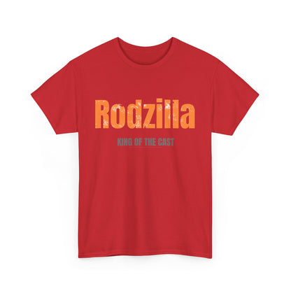 Rodzilla – Funny Fishing T-Shirt for Men | King of the Cast Gift Tee