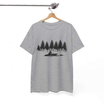 Nature Lover Men's Cotton Tee – Outdoor Adventure Shirt, Camping & Hiking Gift, Eco-Friendly Casual Wear